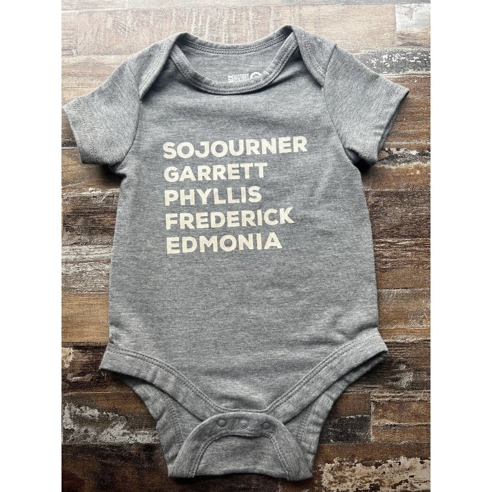 Black History Month - Bodysuit - Baby 0 - 3M - Short Sleeve - Gray